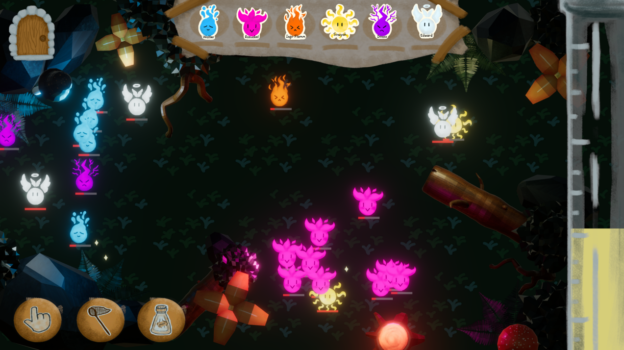 Screenshot des Spiels "Grow your own Wisp"